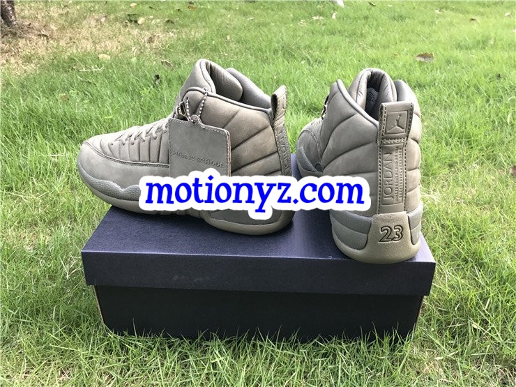 Authentic Air Jordan 12 PSNY Green